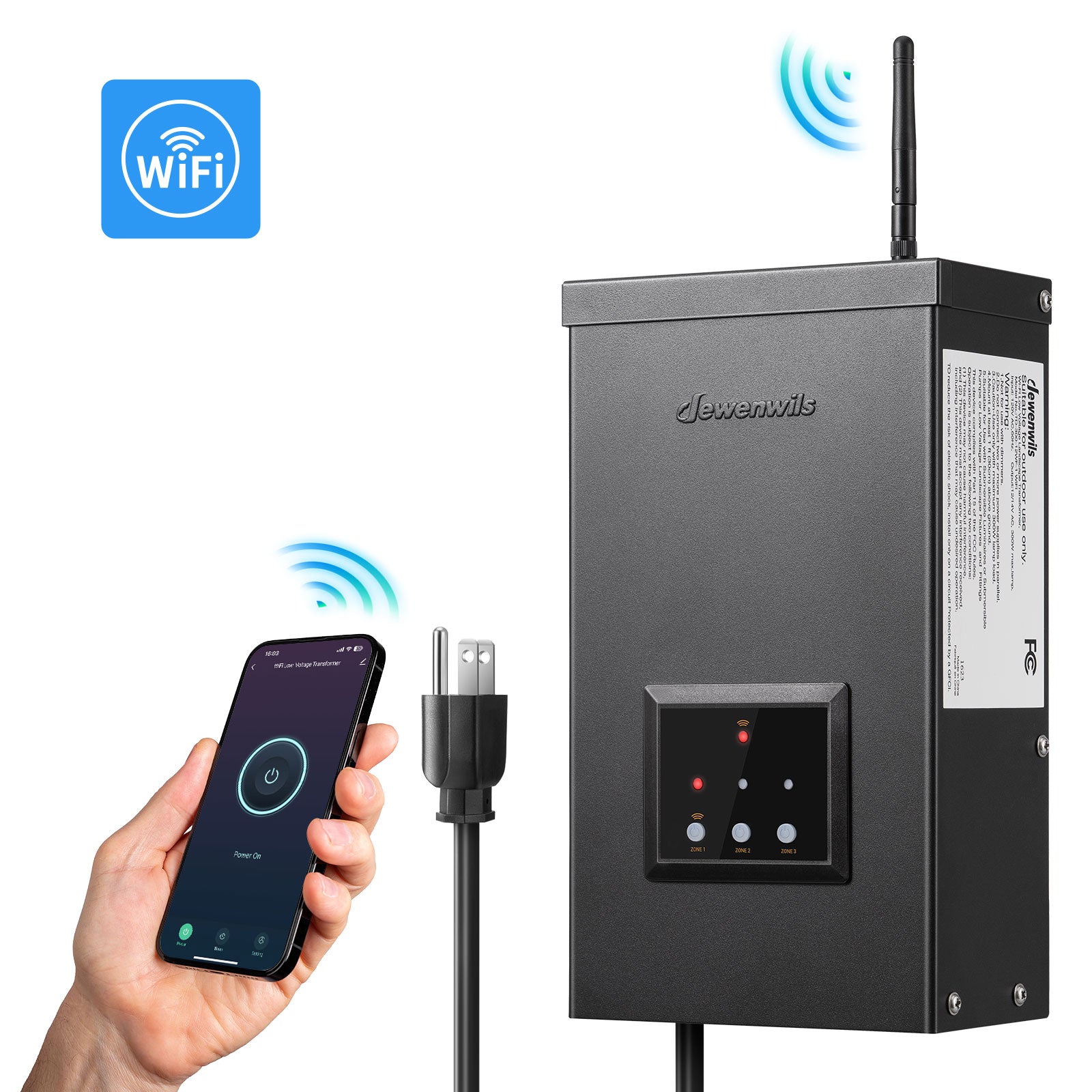 WiFi Low Voltage Transformer Dewenwils