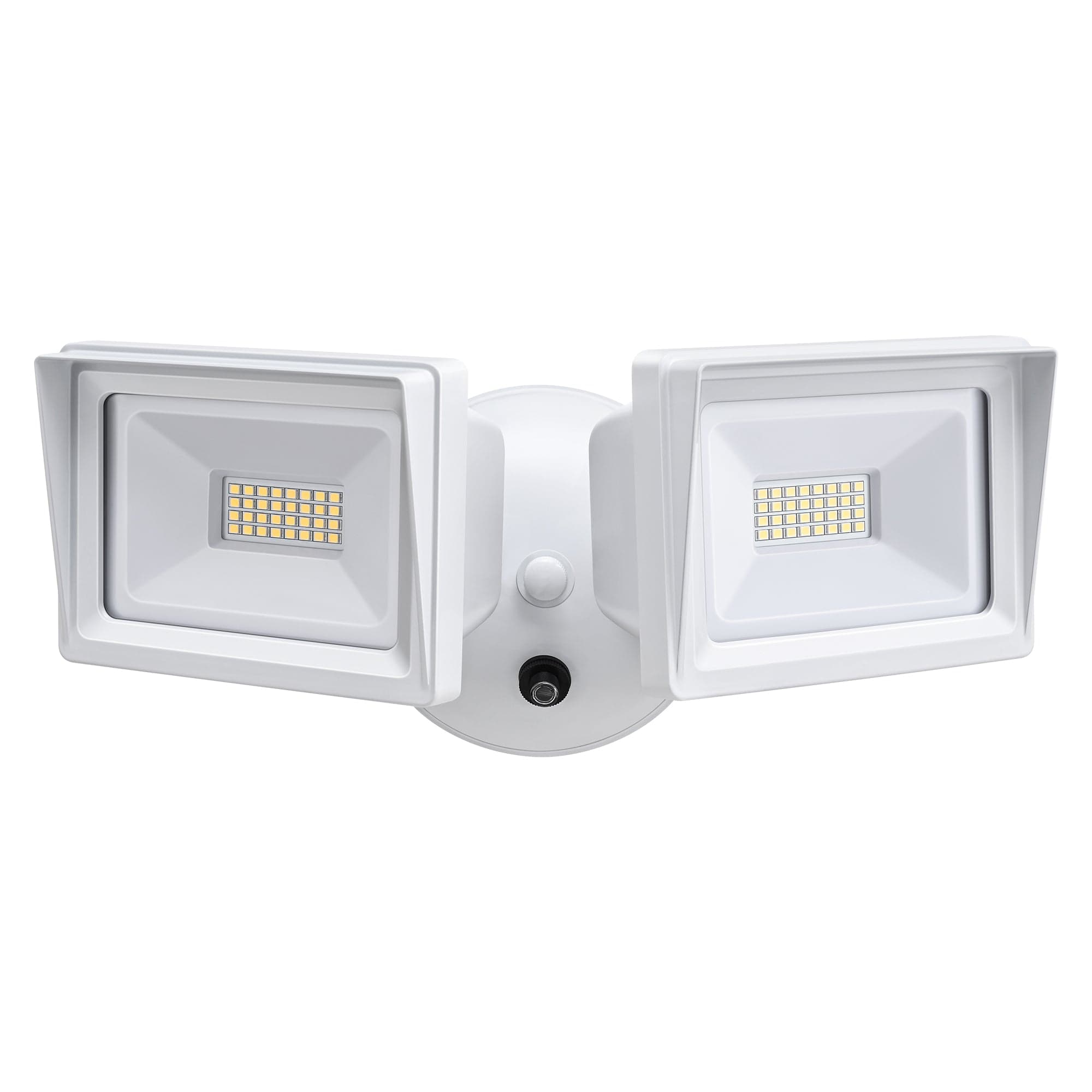 DAKASON 30W LED Flood Light Outdoor, Dusk-to-Dawn Photocell 180° Adjustable Knuckle, 3900LM 5000K Replaces 100W HPS/MH, IP65 Waterproof Outdoor Security Lighting Fixture, 100-277Vac, ETL Listed