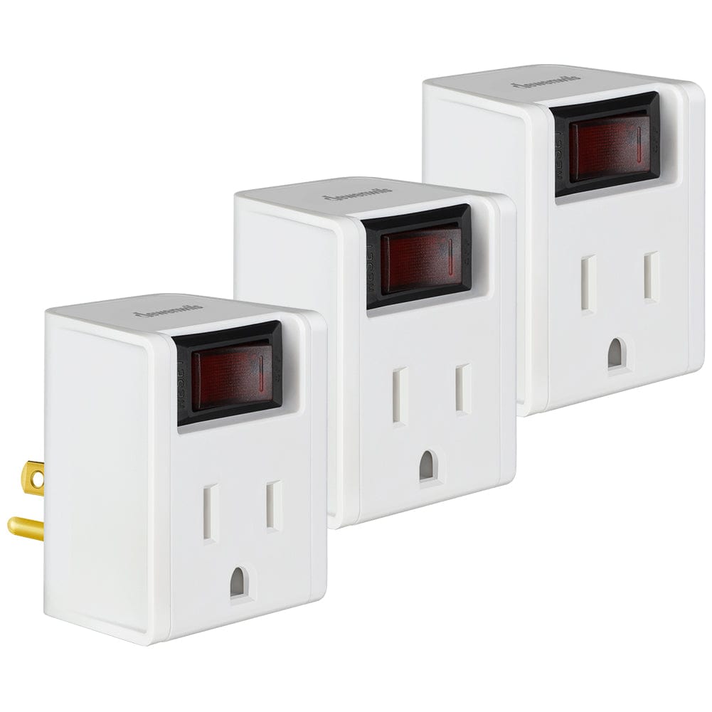 DEWENWILS 3 Prong Grounded Single Port Power Adapter For Outlet dewenwils-3-prong-grounded-single-port-power-adapter-for-outlet