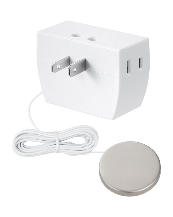 DEWENWILS Touch Dimmer Switch with 3 Levels, 8 ft Extension Cord, White-HPID01H