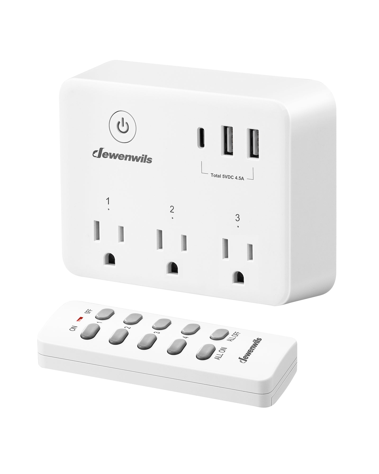 DEWENWILS Outdoor Remote Control Outlet Switch: Take Control of Your Outdoor  Devices! 