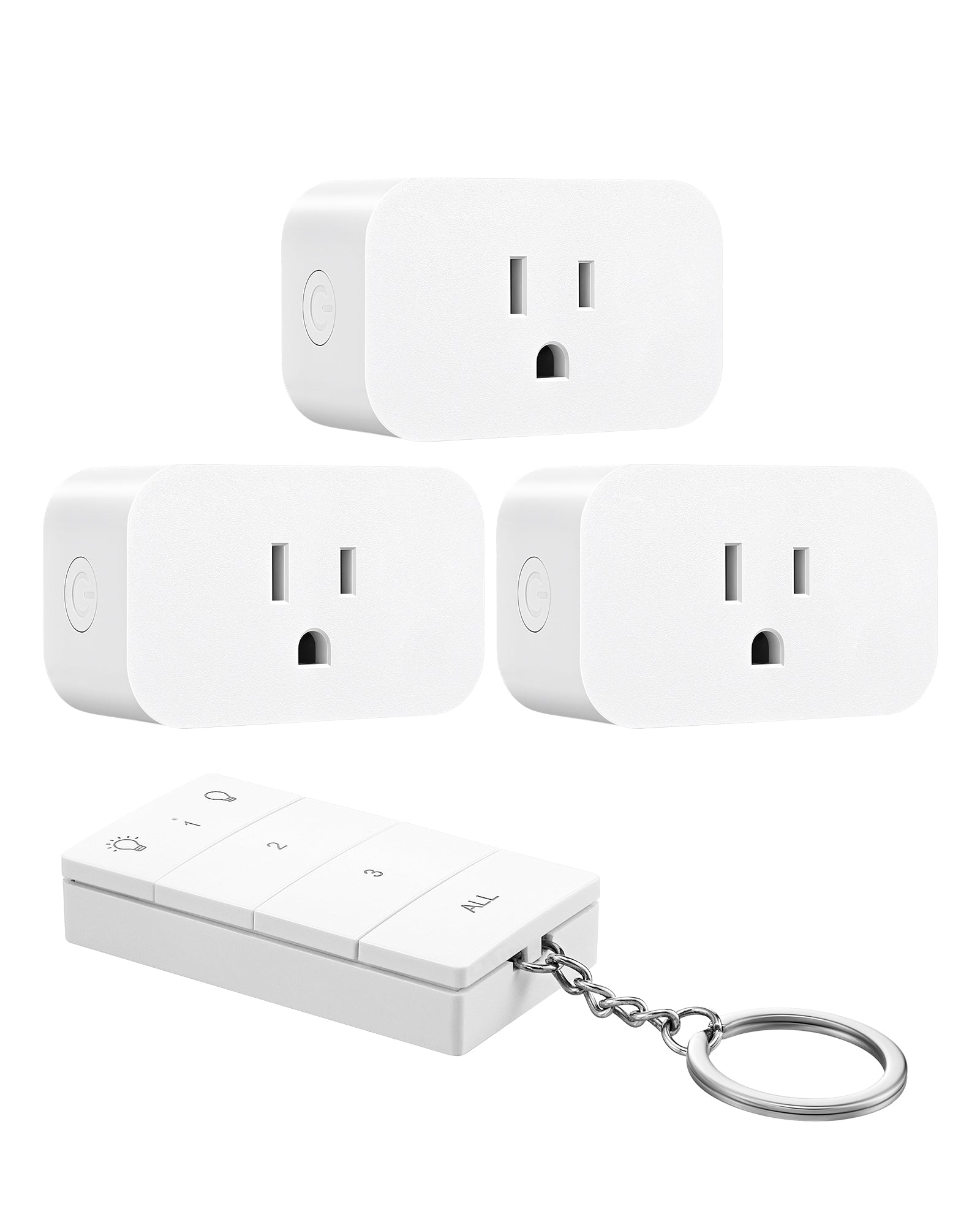 DEWENWILS Indoor 100ft Programmable Wireless Remote Control  Outlet--SHRS101B1