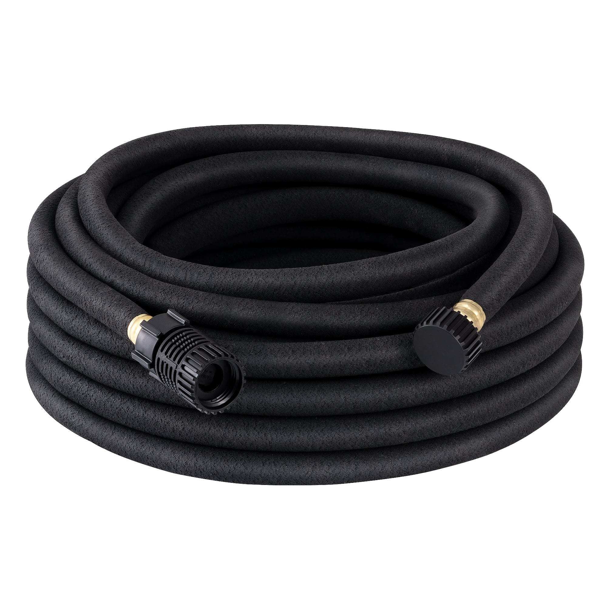 DEWENWILS 50ft Soaker Hose, 1/2 Inch Round Drip Hose with Pressure