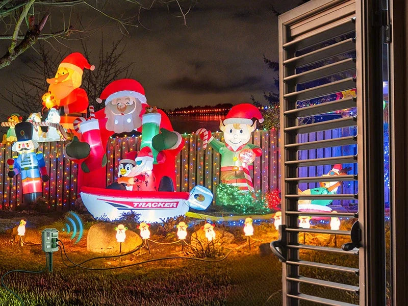 outdoor-power-stake-timer-connects-christmas-lights-in-the-yard