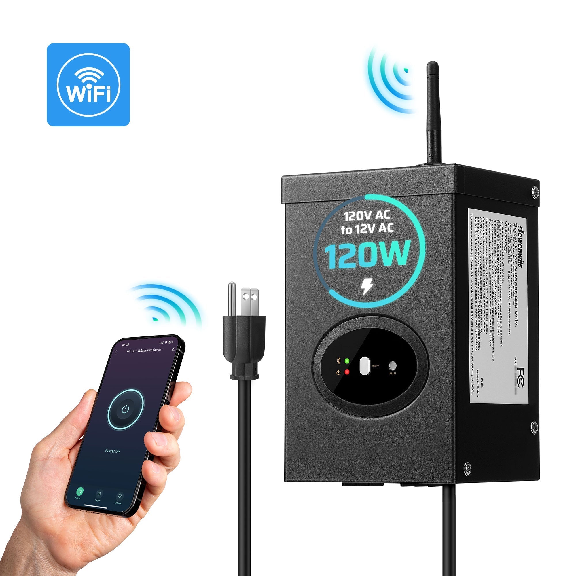 120W Low Voltage Transformer