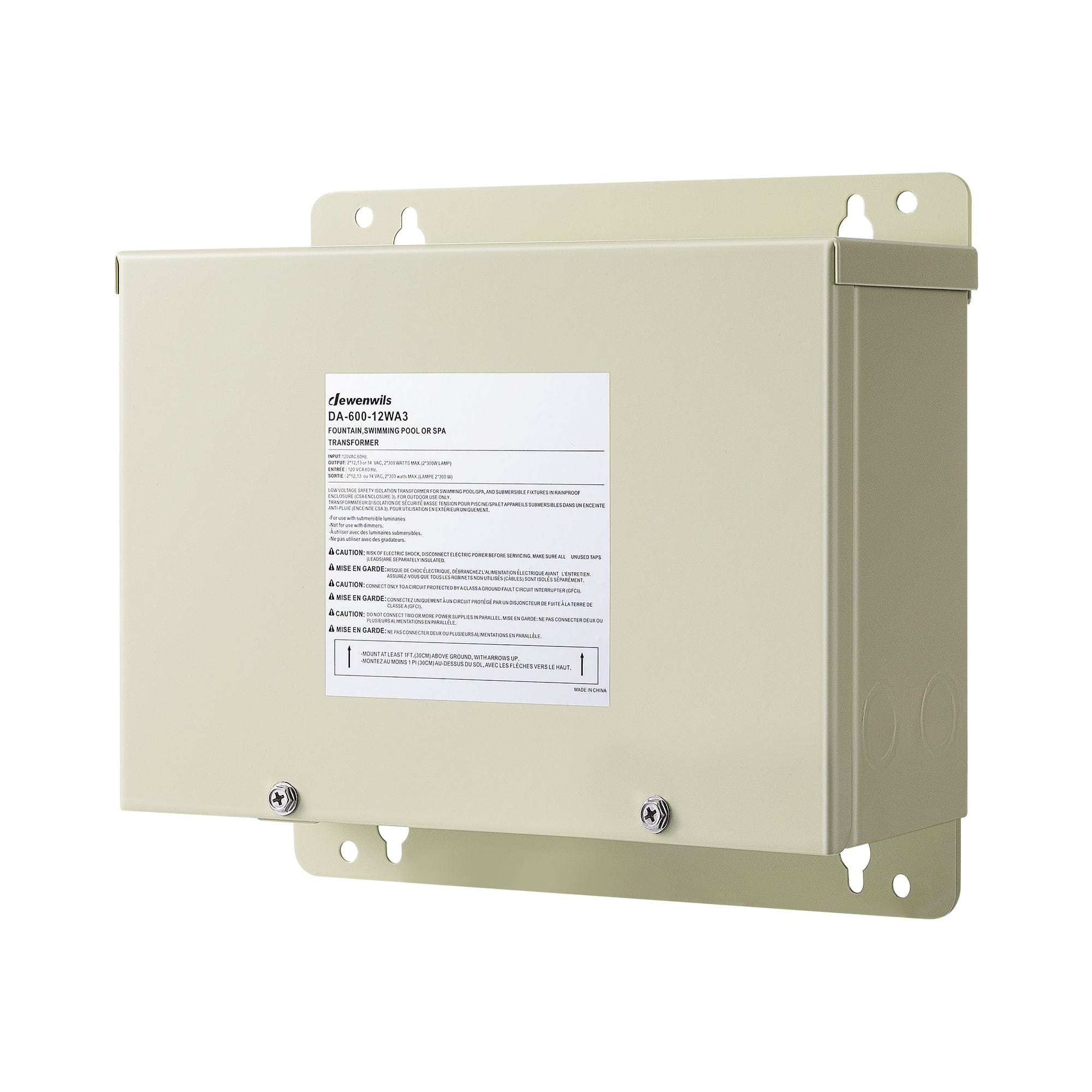 DEWENWILS 600W Low Voltage Transformer