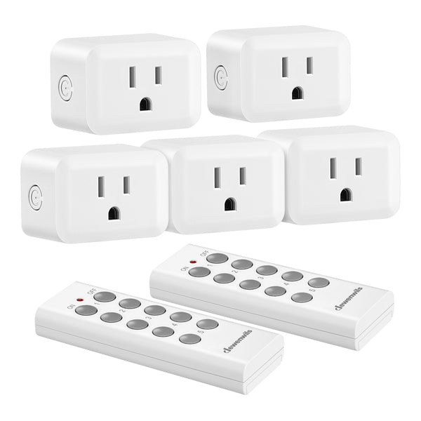 Happyline Two Remote Control Outlet Plug Wireless On Off Power