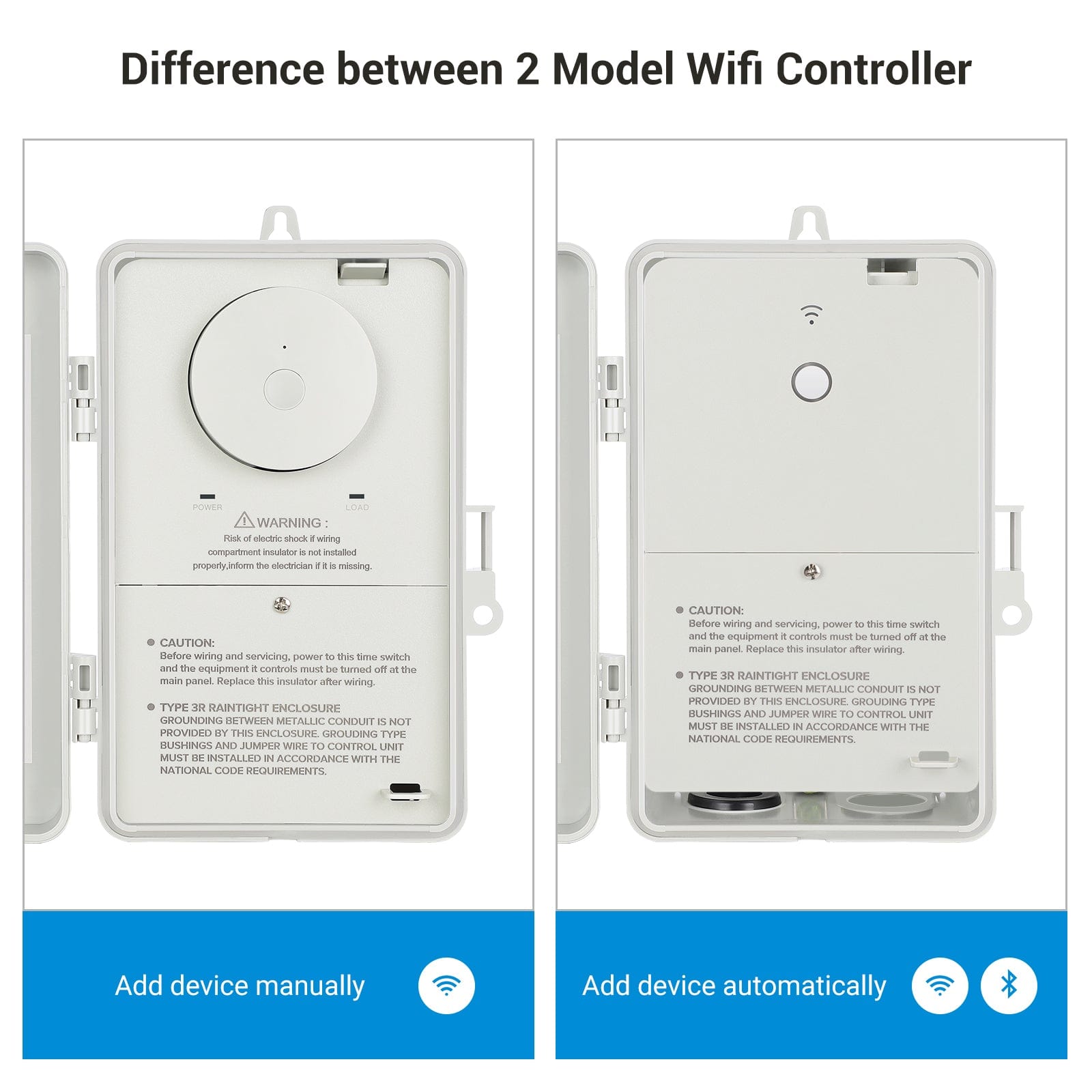 Difference between 2 Model Wifi Controller