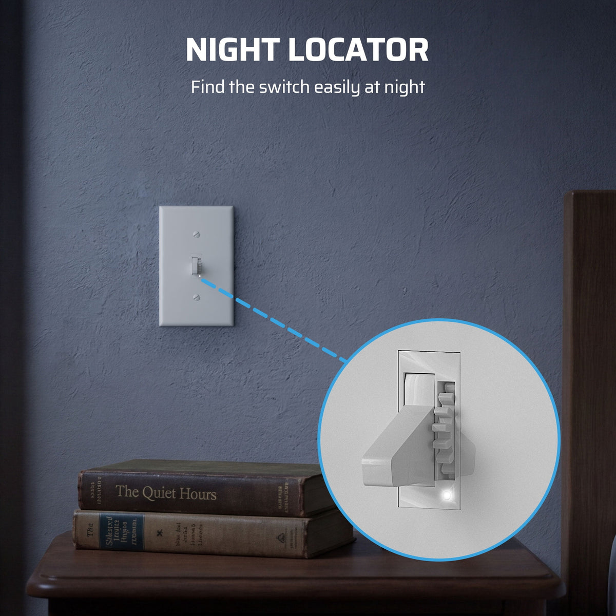 DEWENWILS Dimmer Switch for LED Lights, 700W Incandescent/Halogen and 300W CFL/LED, Single-Pole or 3-Way Dimmer Light Switch