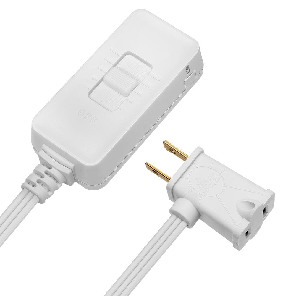 DEWENWILS Plug in Dimmer Switch for Dimmable LED/CFL Lights and Incandescent Bulbs, Full Range Slide Control, Programmable to Adjust Dimming Range, 5 ft Extension Cord-HPID01A