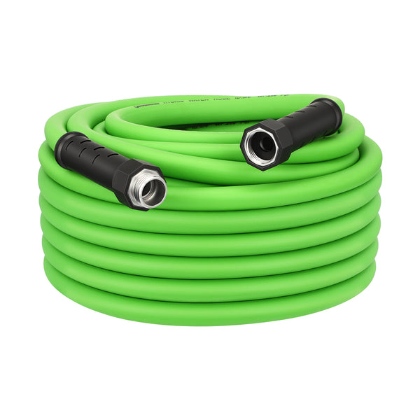 DEWENWILS Garden Hose 50 ft x 5/8", Water Hose with SwivelGrip, Heavy Duty, Lightweight, Flexible Hose for Plants, Car, Yard, 3/4 Inch Solid Fittings, Drinking Water Safe-SHHGH50A