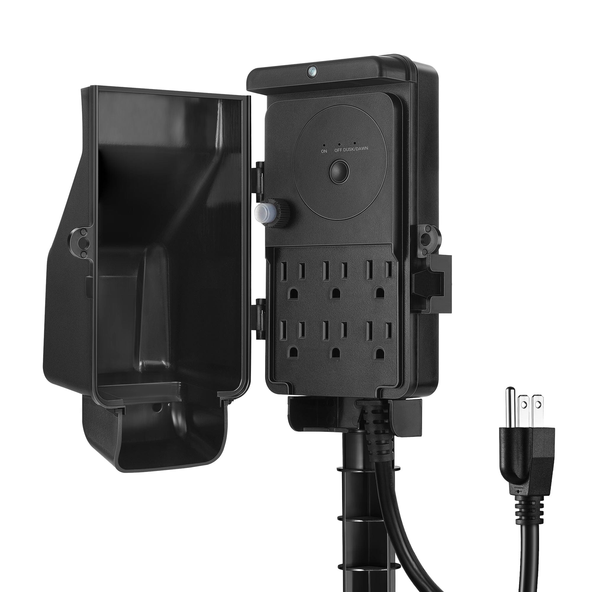 Outdoor Power Stake with Timer
