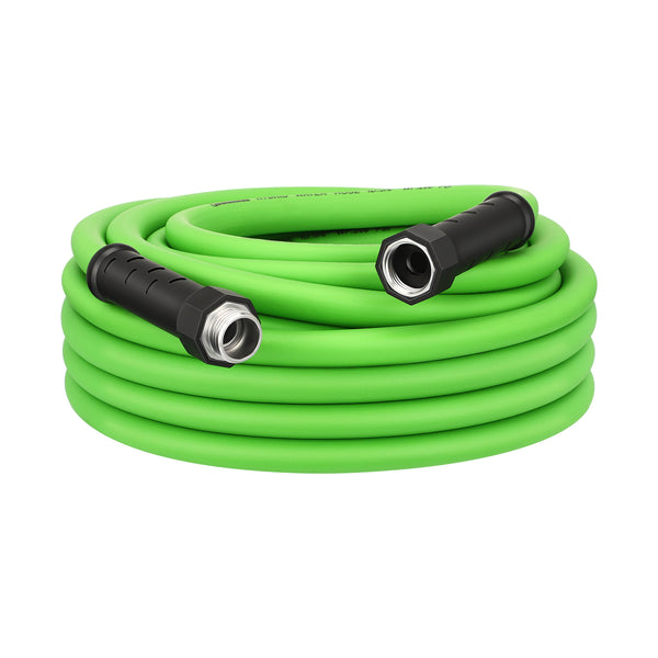DEWENWILS Garden Hose 25 ft x 5/8", Water Hose with SwivelGrip, Heavy Duty, Lightweight, Flexible Hose for Plants, Car, Yard, 3/4 Inch Solid Fittings, Drinking Water Safe-SHHGH25A