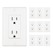 10 pack wall outlet