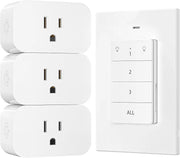 DEWENWILS Remote Control Outlet, 1 Magnetic Remote and 3 Outlets