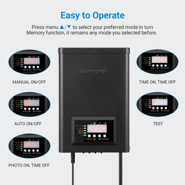 Dewenwils 120V To Ac 12/14V Low Voltage Transformer, Lighting