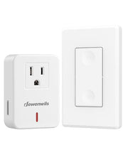 DEWENWILS Remote Control Outlet Switch, 100 Feet Range, No Wiring Needed