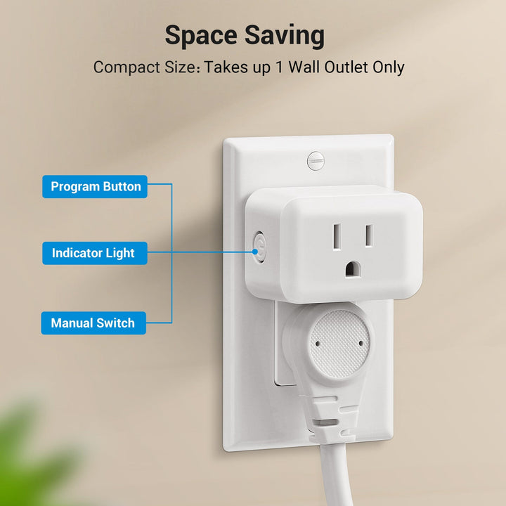 DEWENWILS Indoor Remote Control Outlet, Expandable Remote Light Switch ...