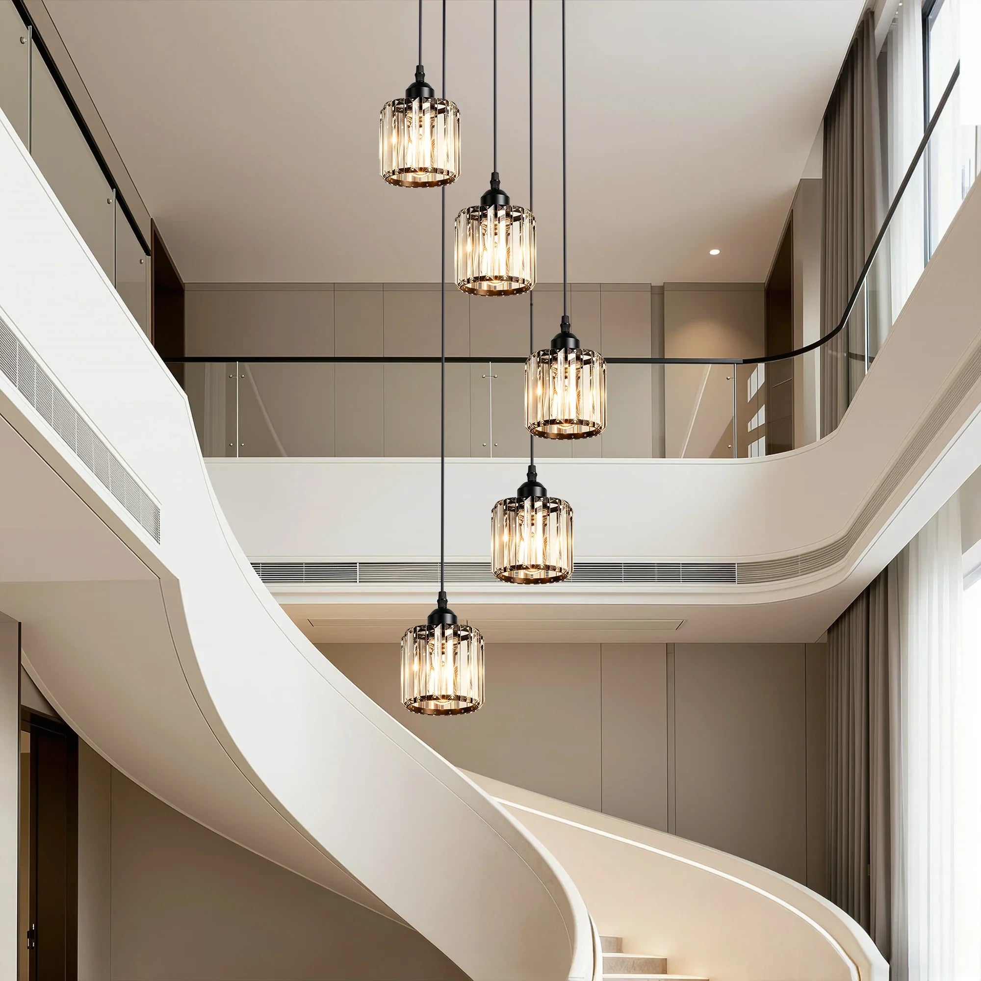 5 - Light Cluster Pendant Light (12")