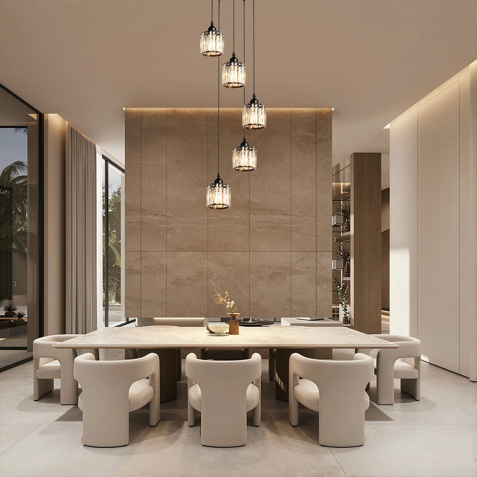 5 - Light Cluster Pendant Light (12")