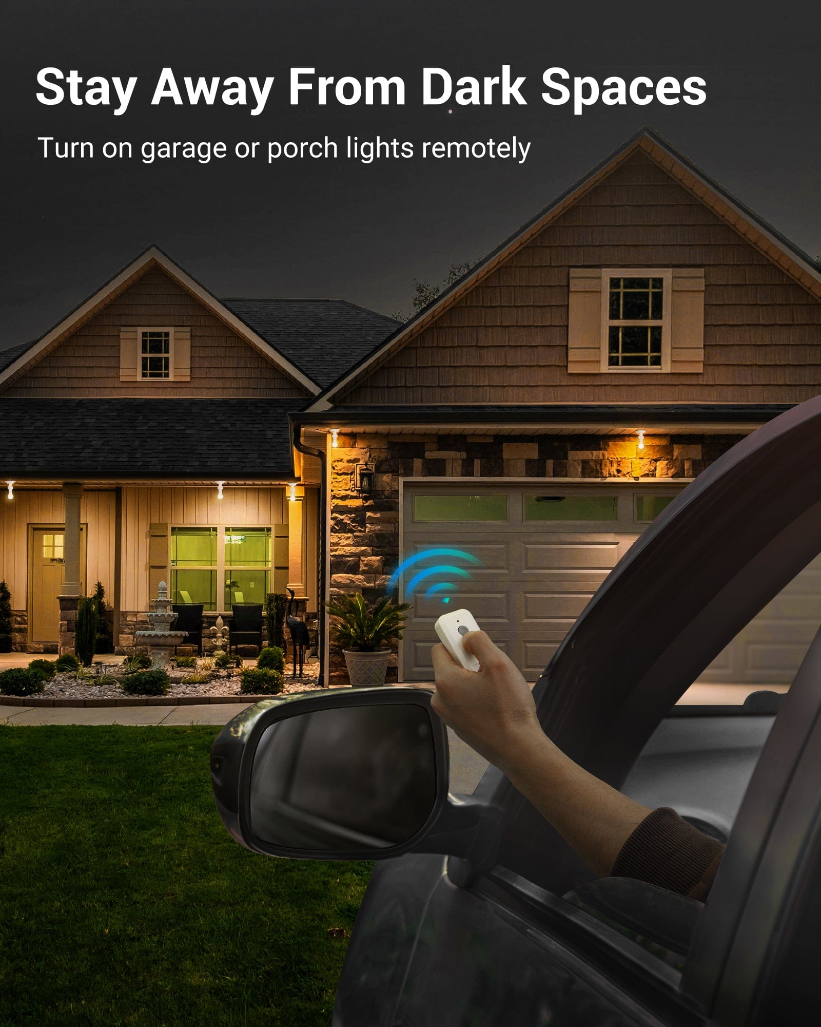 DEWENWILS Remote Control Light Bulb Socket, Wireless Light Bulbs Socket Switch Kit with Controller, Remote Light Socket E26/E27 Base for Pull Chain Light Fixture, No Wiring, Programmed-HRLS11R