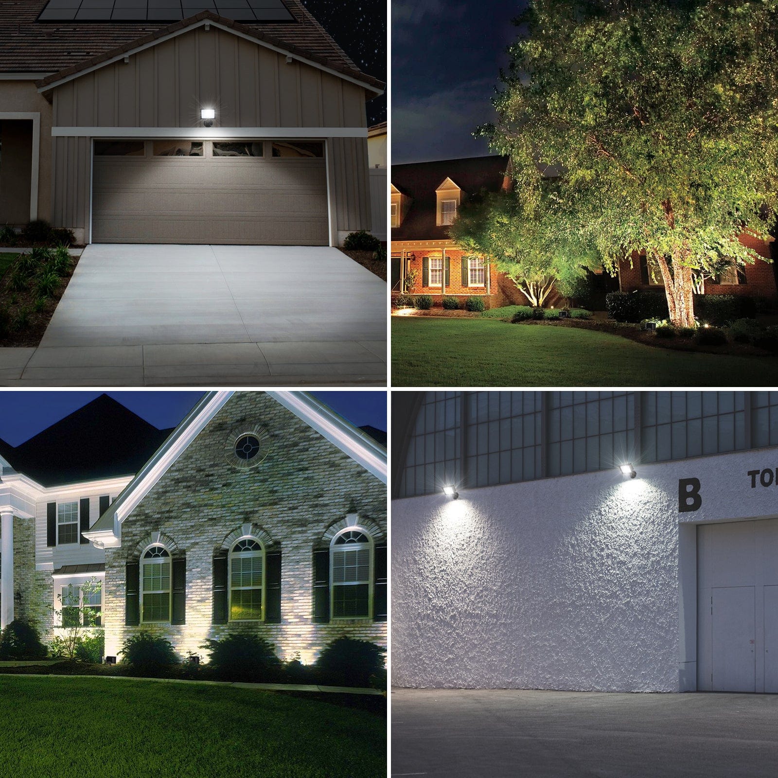 DEWENWILS 2 Pack 34W Flood Lights Outdoor, 3200 Lumen Super Bright (400W Halogen Equivalent), IP65 Waterproof, 5000K Led Security Light for Landscape, Garden, Yard, Garage-HFLB05A