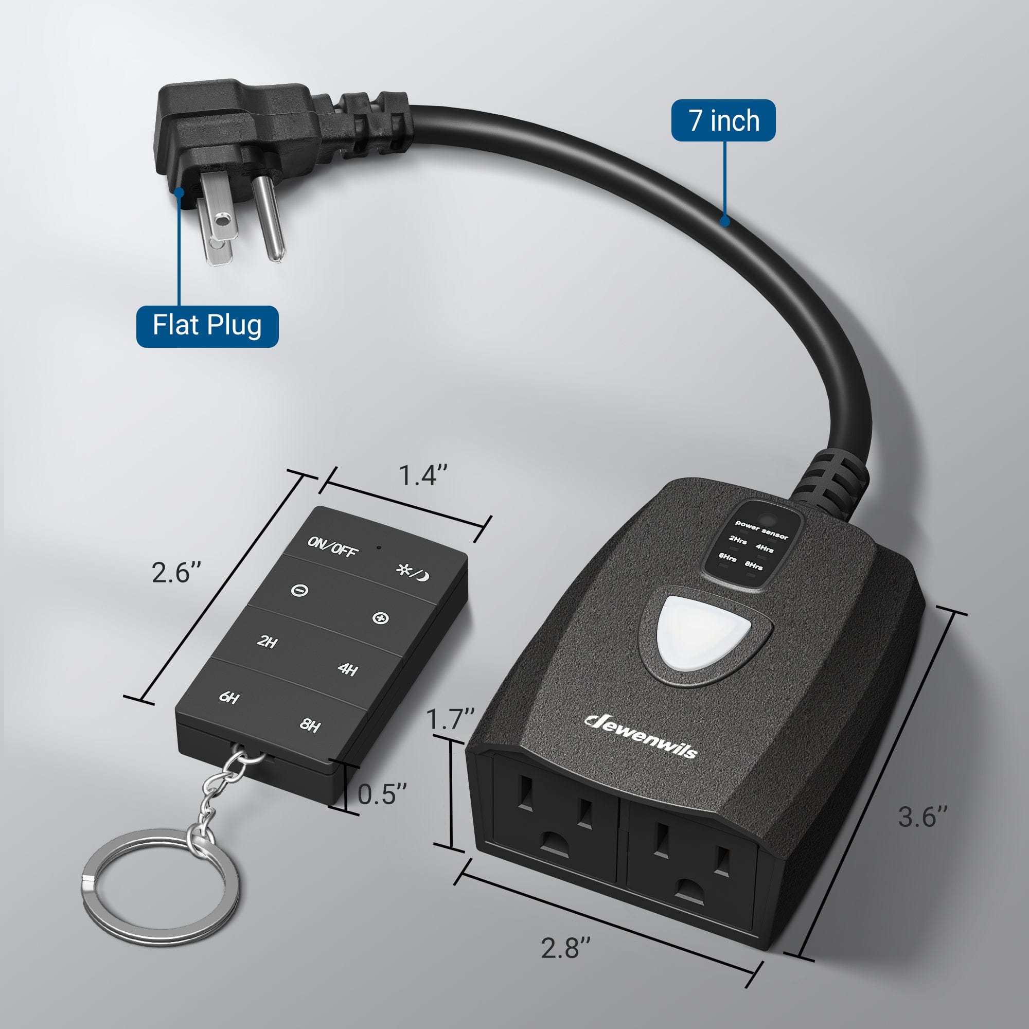 Outdoor Dimmer Dimensions