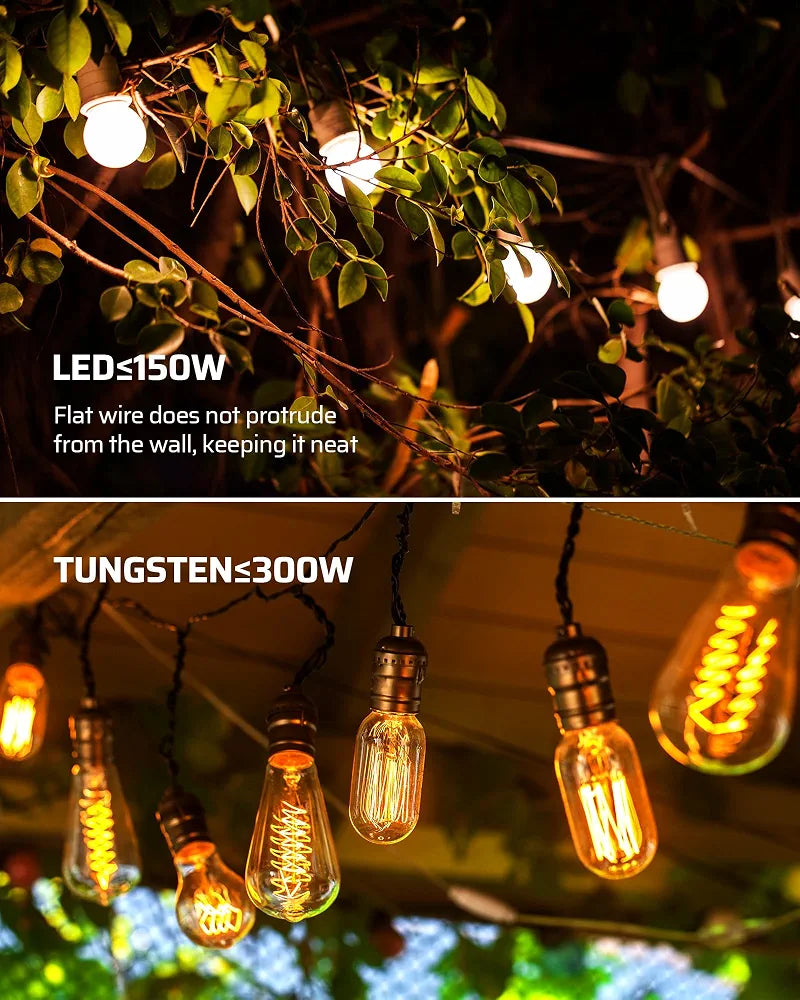 DEWENWILS Remote Dimmer Plug for Outdoor String Lights