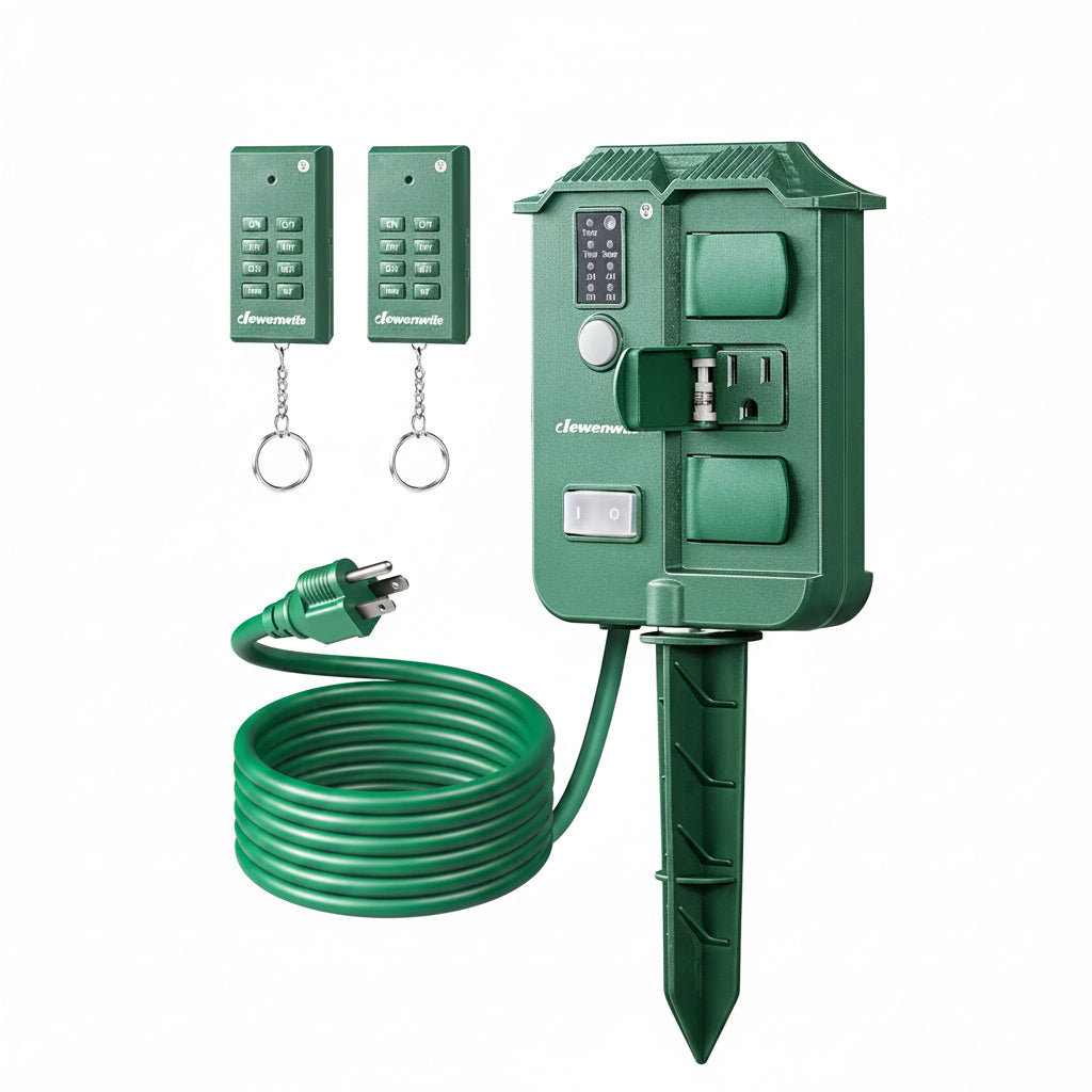 Power Stake Timer with 2 remore control