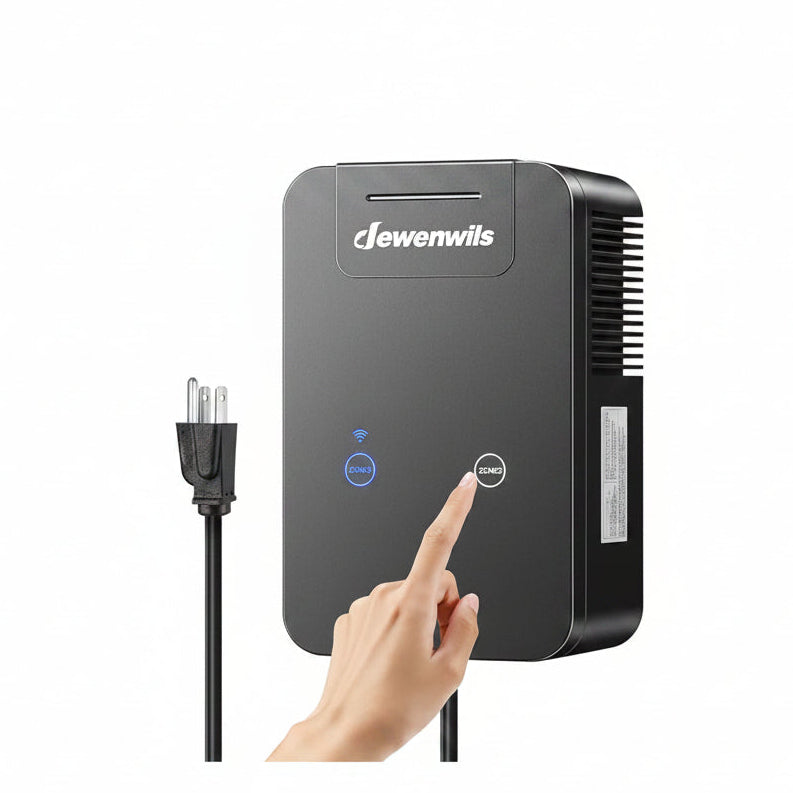DEWENWILS 300W Low Voltage Landscape Transformer WiFi with 2 Zones, Outdoor Landscape Lighting Transformer, 120V AC to 12/15V AC, Compatible with Alexa & Google Assistant