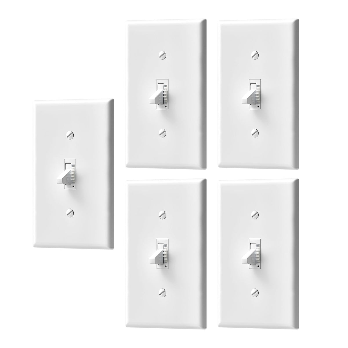 DEWENWILS Dimmer Switch for LED Lights, 700W Incandescent/Halogen and 300W CFL/LED, Single-Pole or 3-Way Dimmer Light Switch