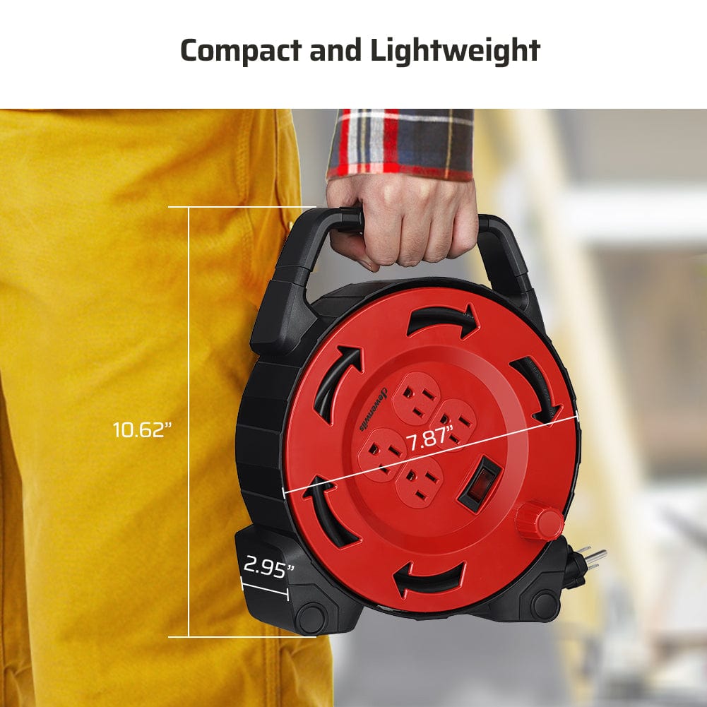30ft extension cord reel Dimensions