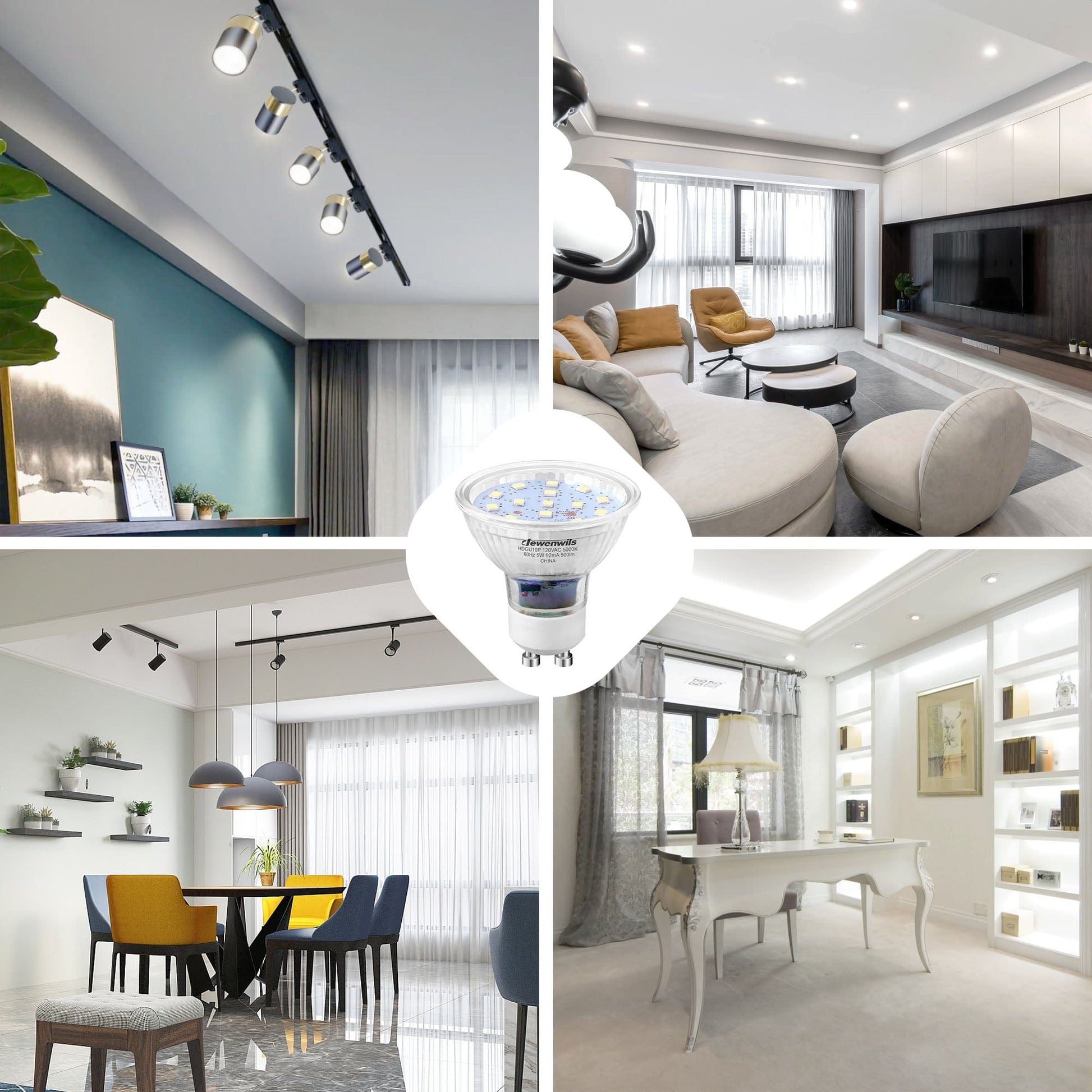 Various Indoor Application Scenarios for Dimmable LED Bulbs