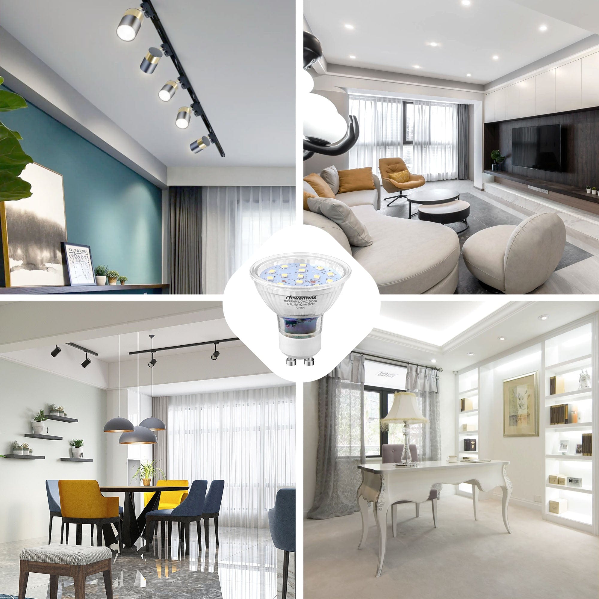 Various Indoor Application Scenarios for Dimmable LED Bulbs