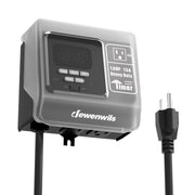 DEWENWILS 7-Day Digital Pool Timer, Twist-Lock NEMA 5-15R Plug-In Outdoor Timer, 16 ON/OFF Programs, 15A 120V 1HP Heavy Duty Weatherproof Timer for Pool Pumps, Heaters, Lights, Memory Backup