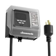 DEWENWILS Digital Pool Timer, L5-20R Twist-Lock Plug-In Outdoor Timer, 7-Day Programmable 16 ON/OFF, 20A 120V 1.5HP Heavy Duty Weatherproof Timer for Pool Pumps, Heaters & Lights