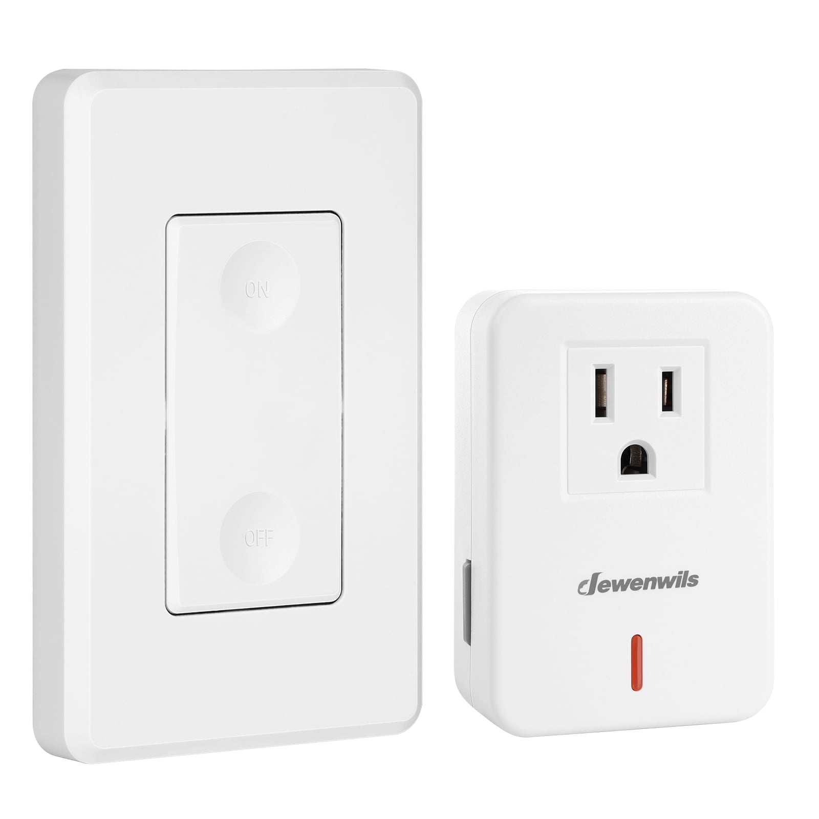 DEWENWILS Indoor Wireless Remote Control Outlet, Electrical Plug in on