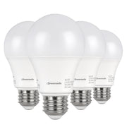 DEWENWILS 4-Pack Daylight LED Light Bulbs 100 Watt Equivalent,1500 Lumen 14 Watt 5000K E26 Base