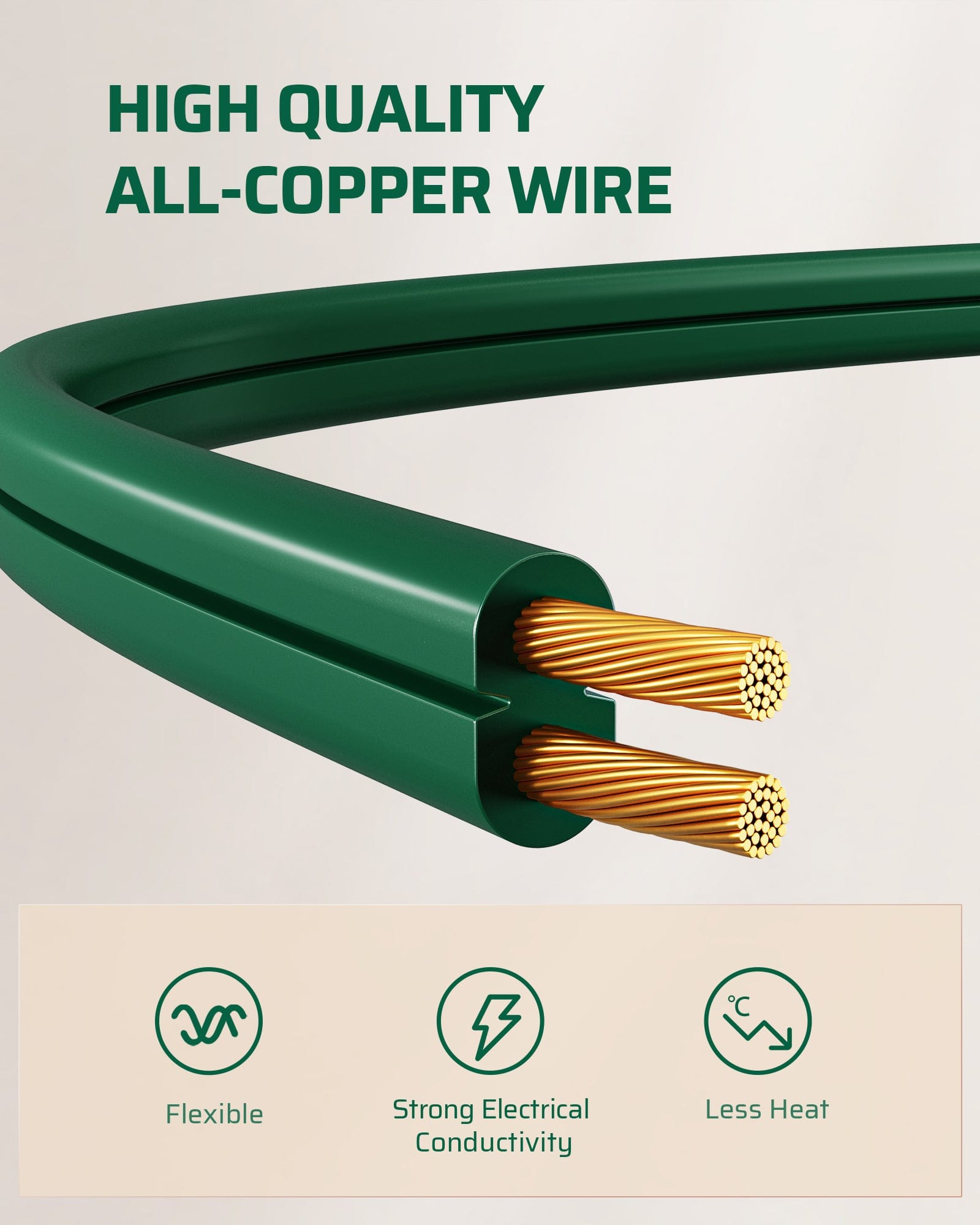 DEWENWILS 12 FT Extension Cord with Multiple Outlets, ON/Off Foot Switch Power Cord, Angled Flat Plug, 2-Prong 3 Outlets, 16/2C-HCFG12B