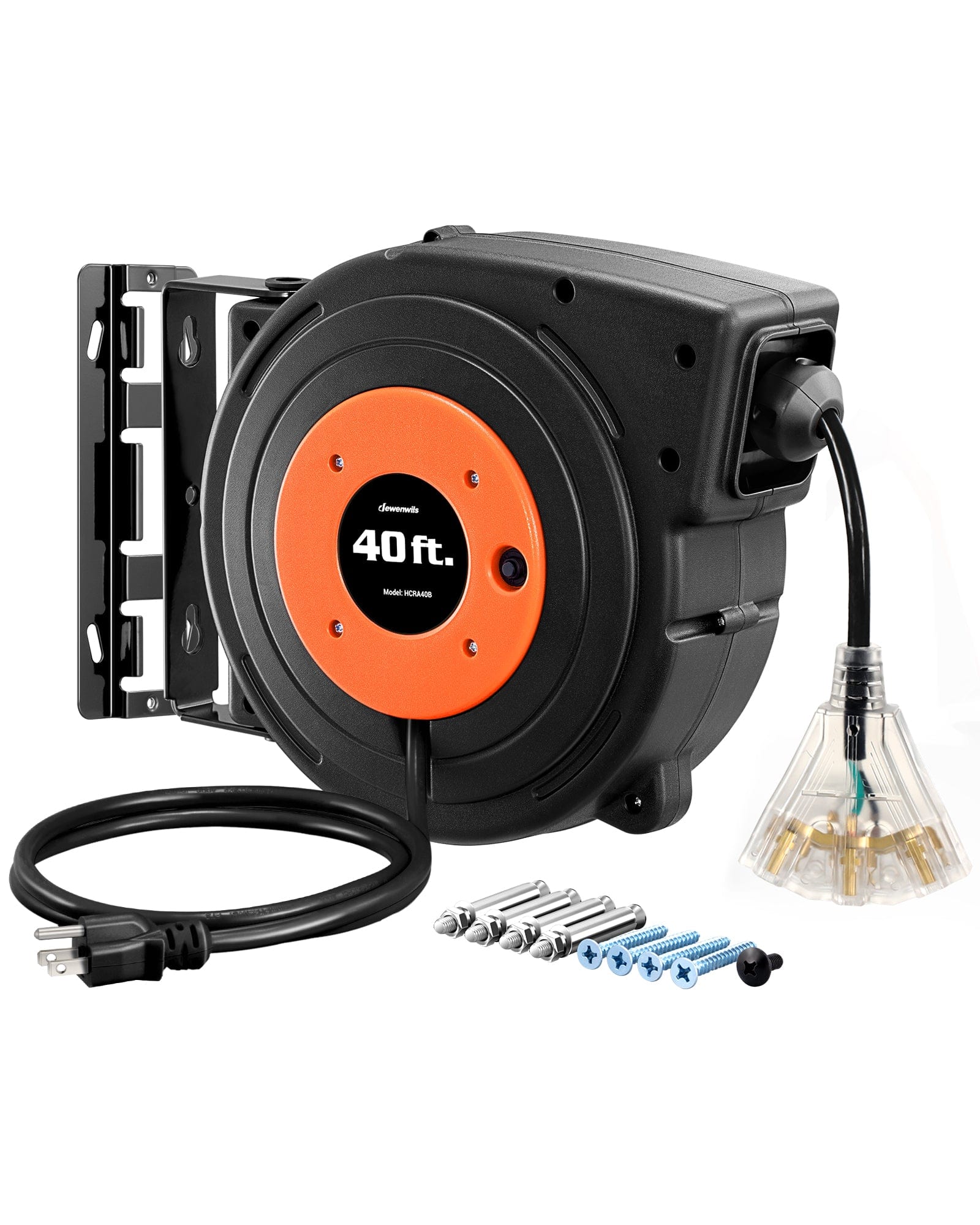 40ft extension cord reel