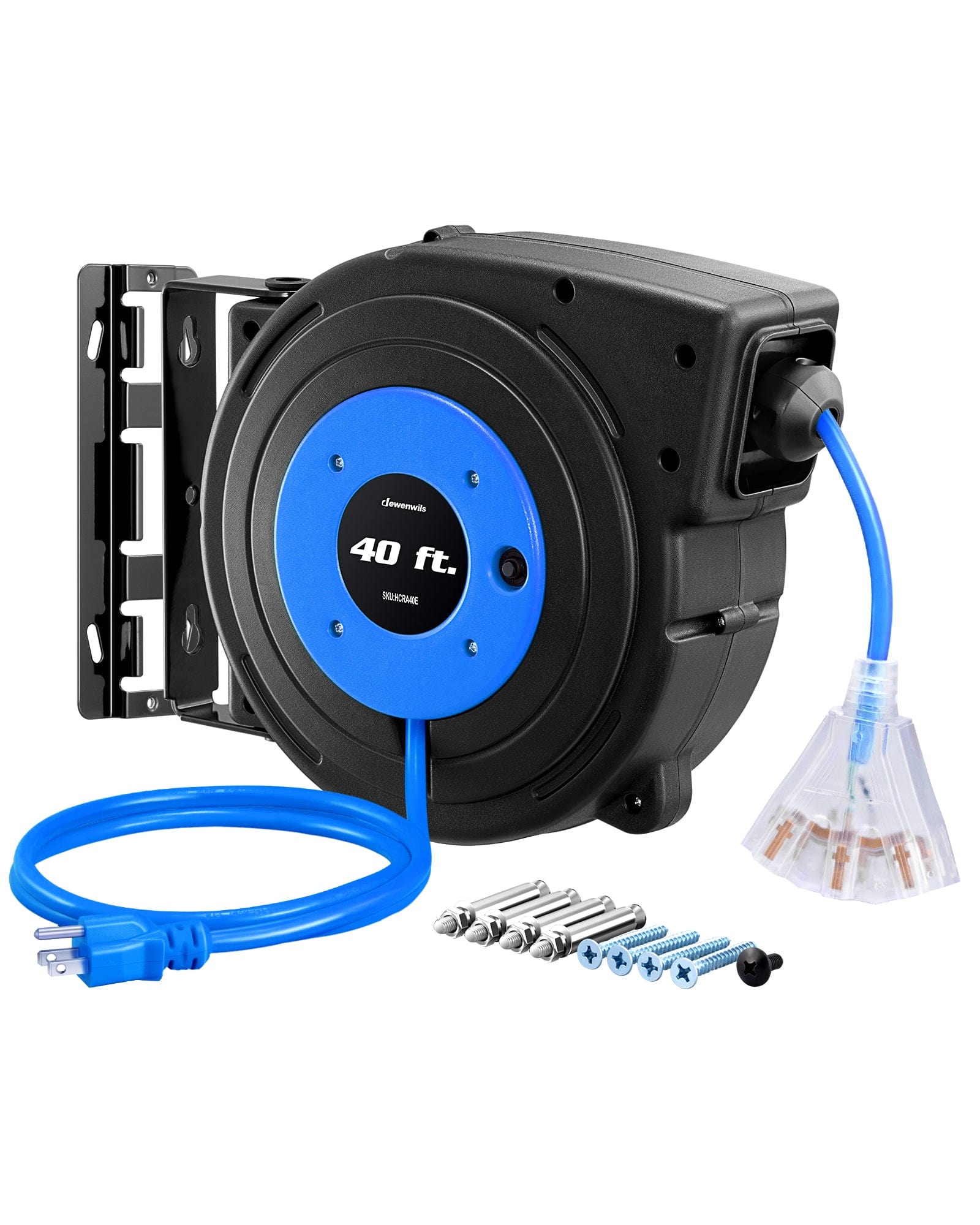 40ft extension cord reel