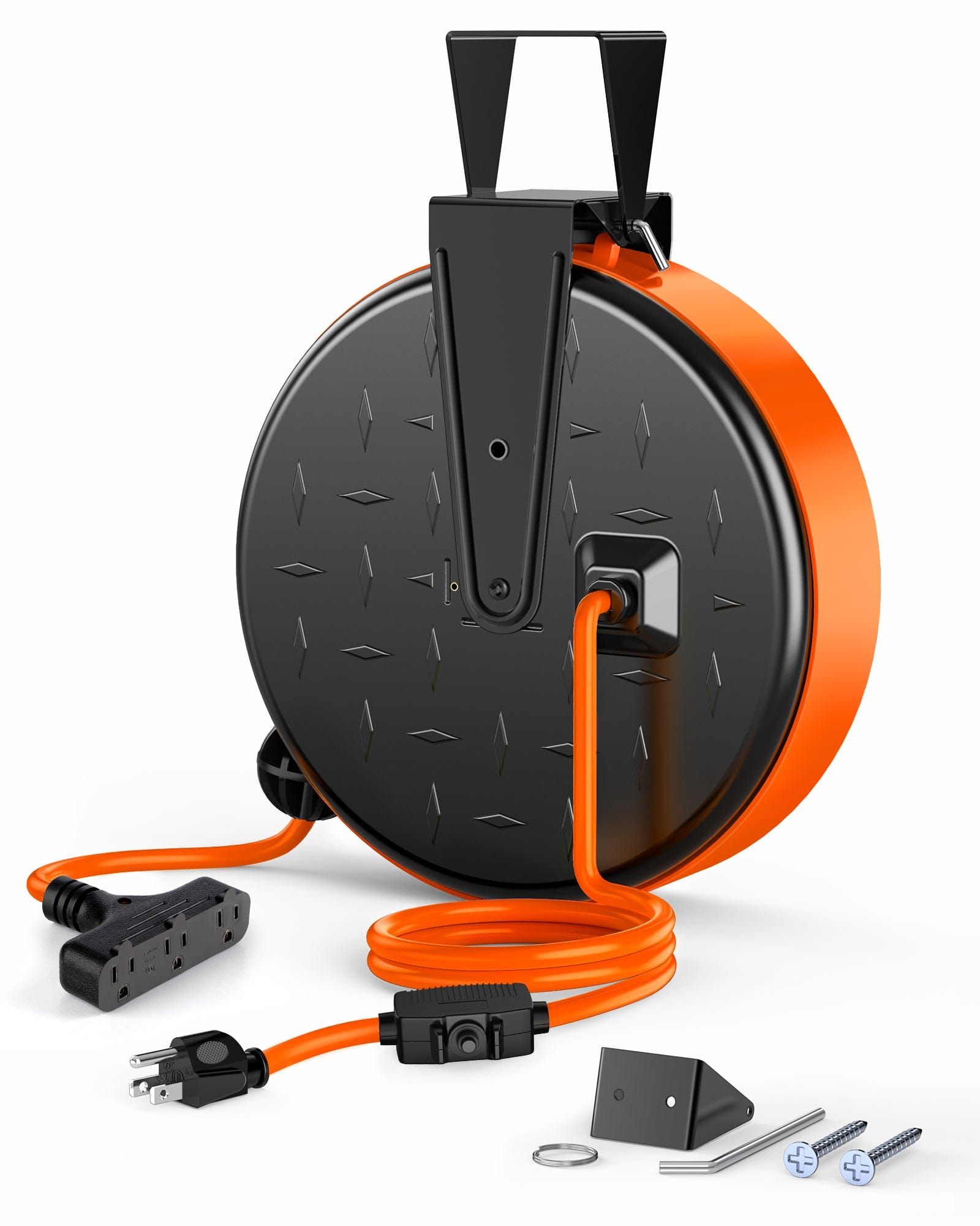 30ft Retractable Extension Cord Reel