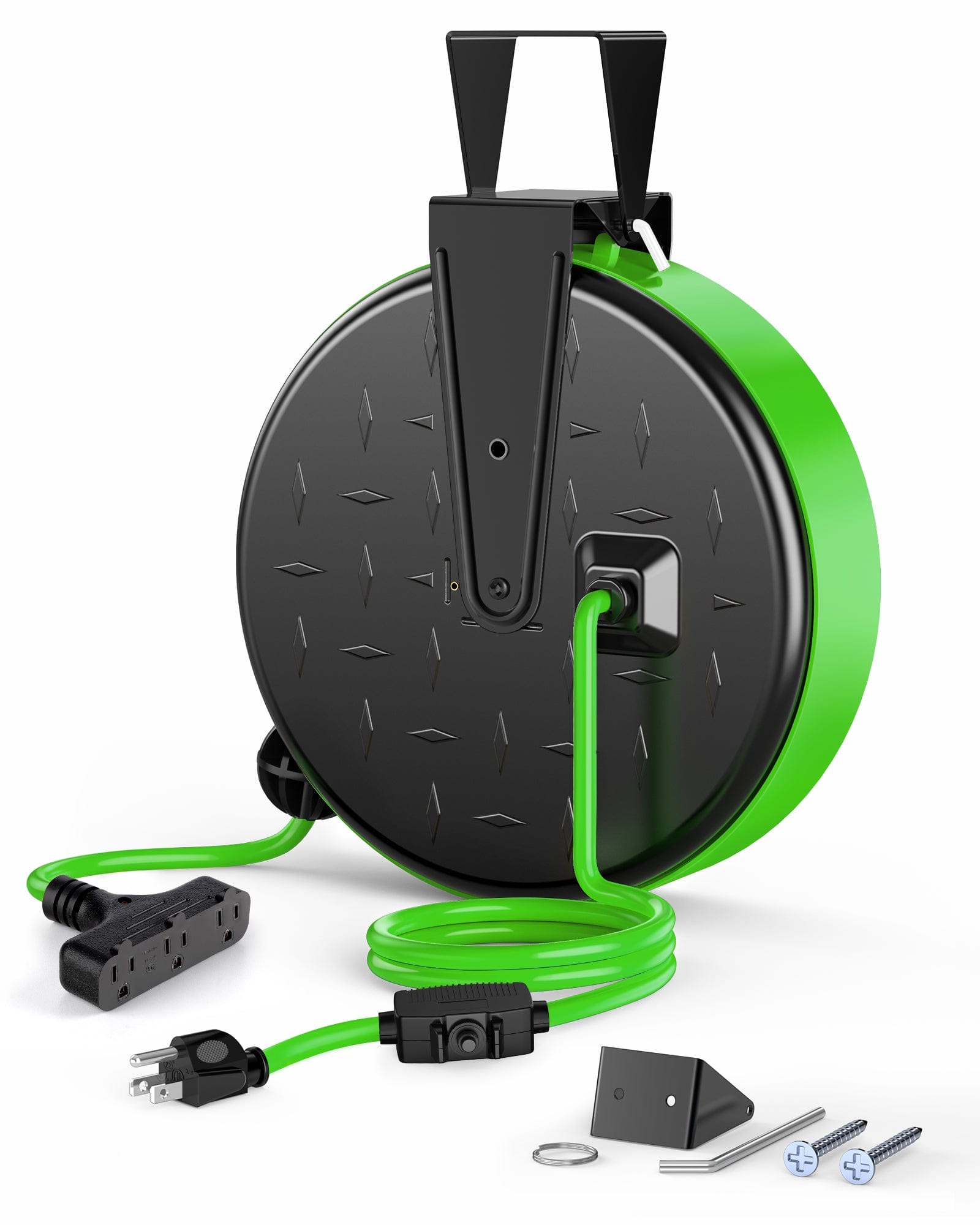 30ft Retractable Extension Cord Reel