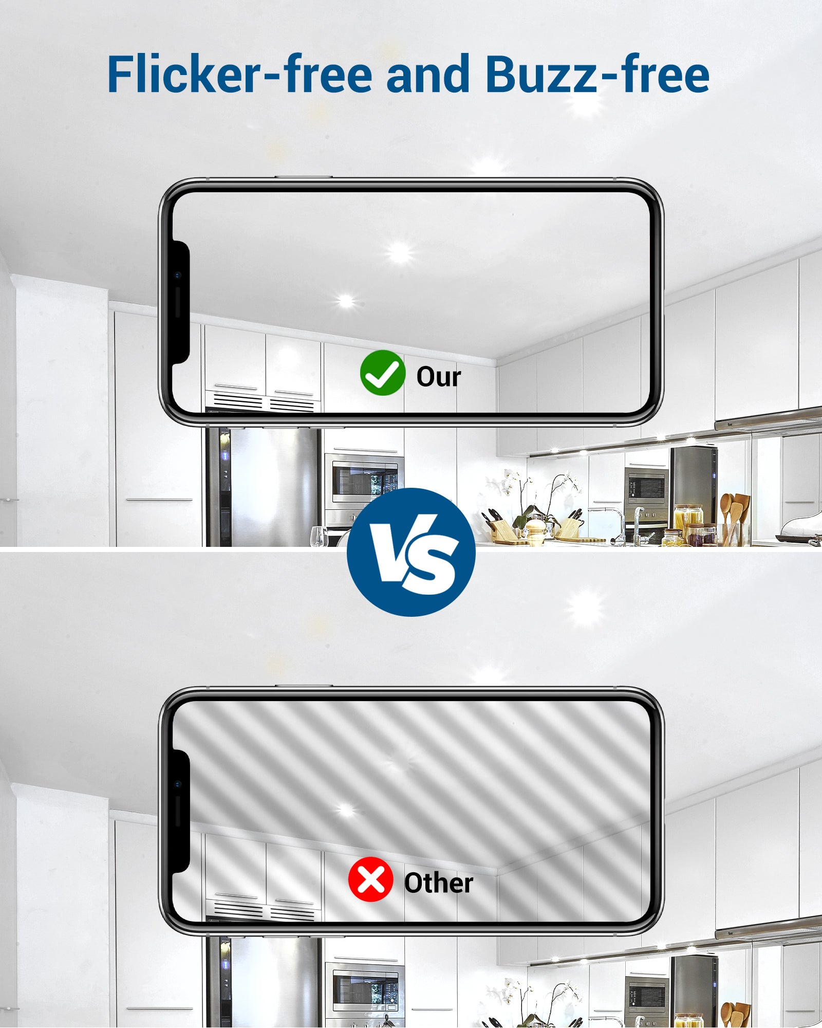 DEWENWILS GU24 LED Light Bulb, 60W Equivalent, Dimmable 2 Prong Light Bulbs, 5000K Daylight White, 9W 800 Lumens, A19 Shape Bulbs, GU24 Twist Lock Base (4 Pack)-HDGU24B