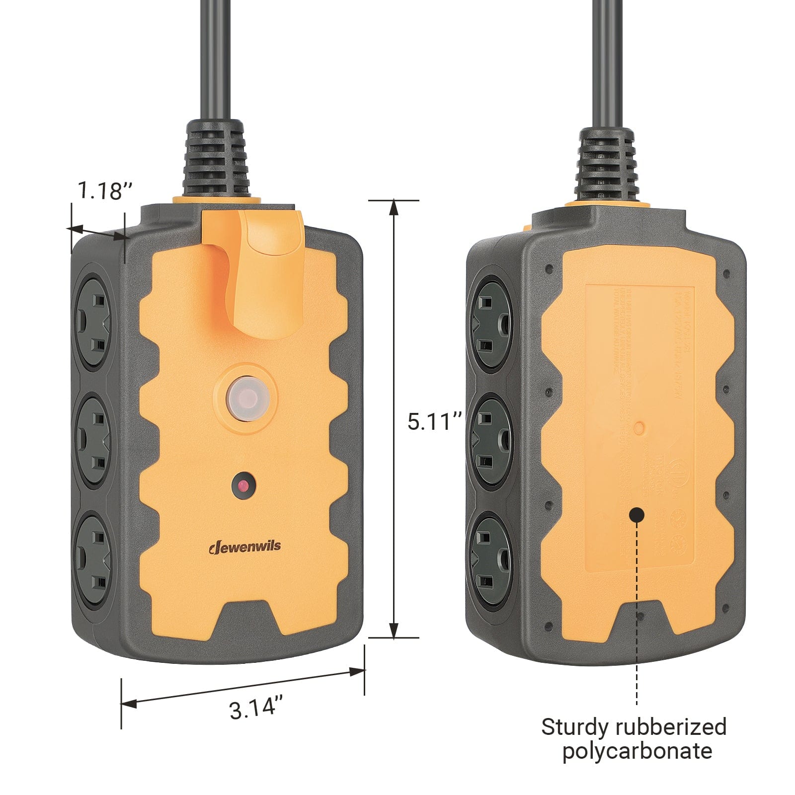 Power Strip Dimensions