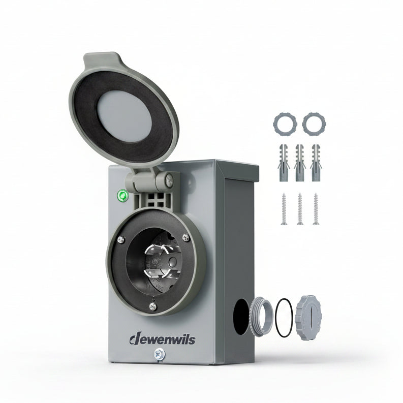 30 Amp Generator Inlet Box