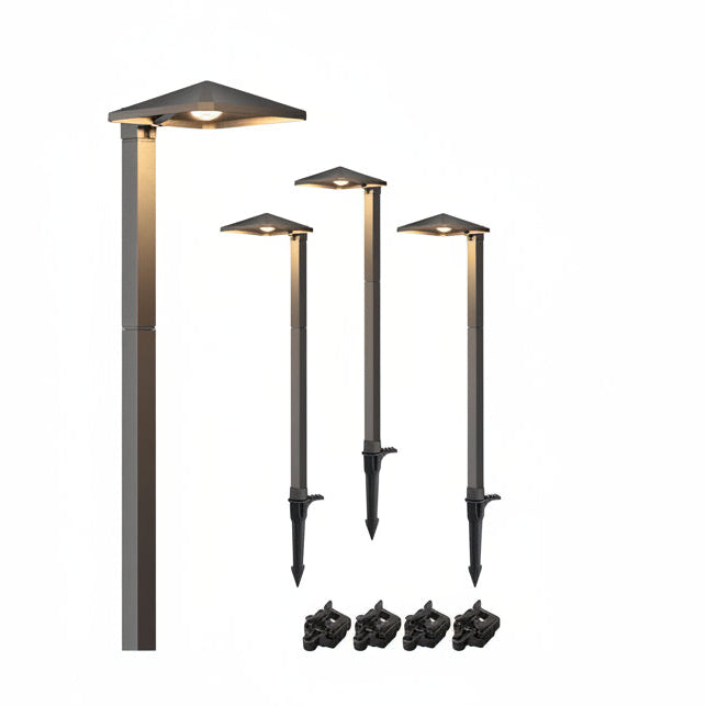 4-pack Low Voltage Landscape Lighting