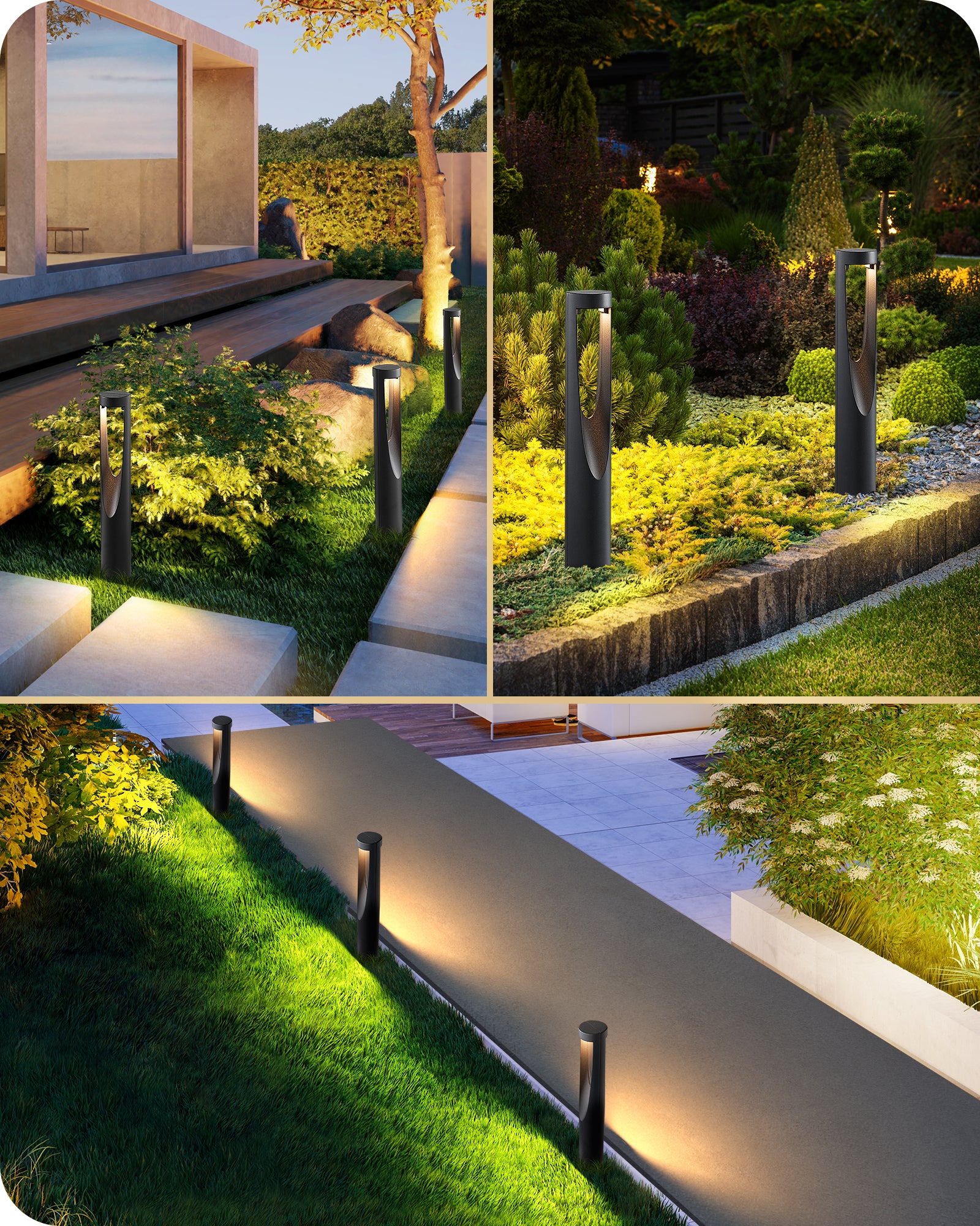 Low Voltage Landscape Lighting in outdoor
