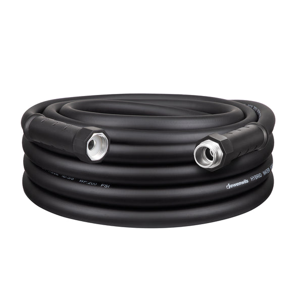 DEWENWILS 25ft 5/8" Garden Hose , Water Hose with Swivel Handle, 3/4 Inch Solid Fittings-HHGH25B