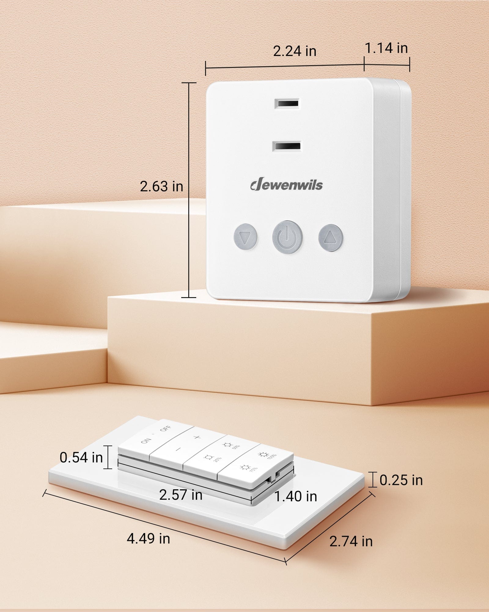 Dimmer Switch Dimensions